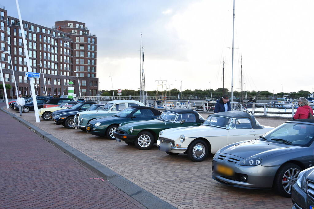 Prachtige MG's rijden 26ste Octagon Tour