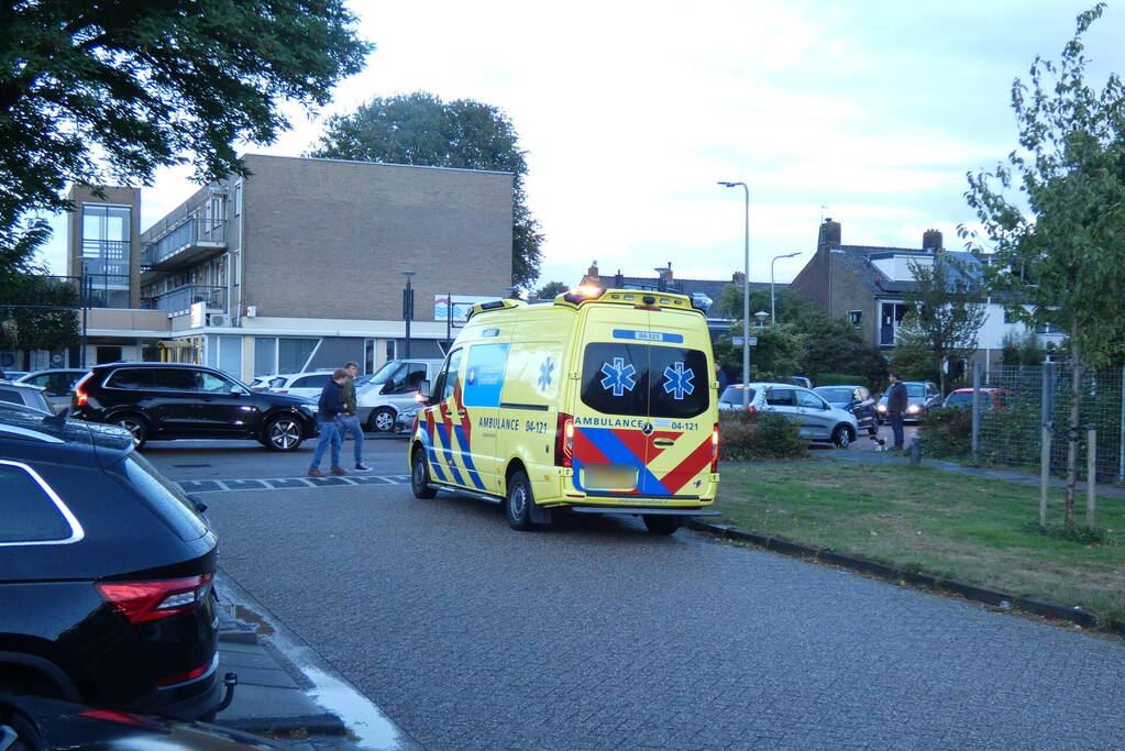 Scooterrijder gecontroleerd na val