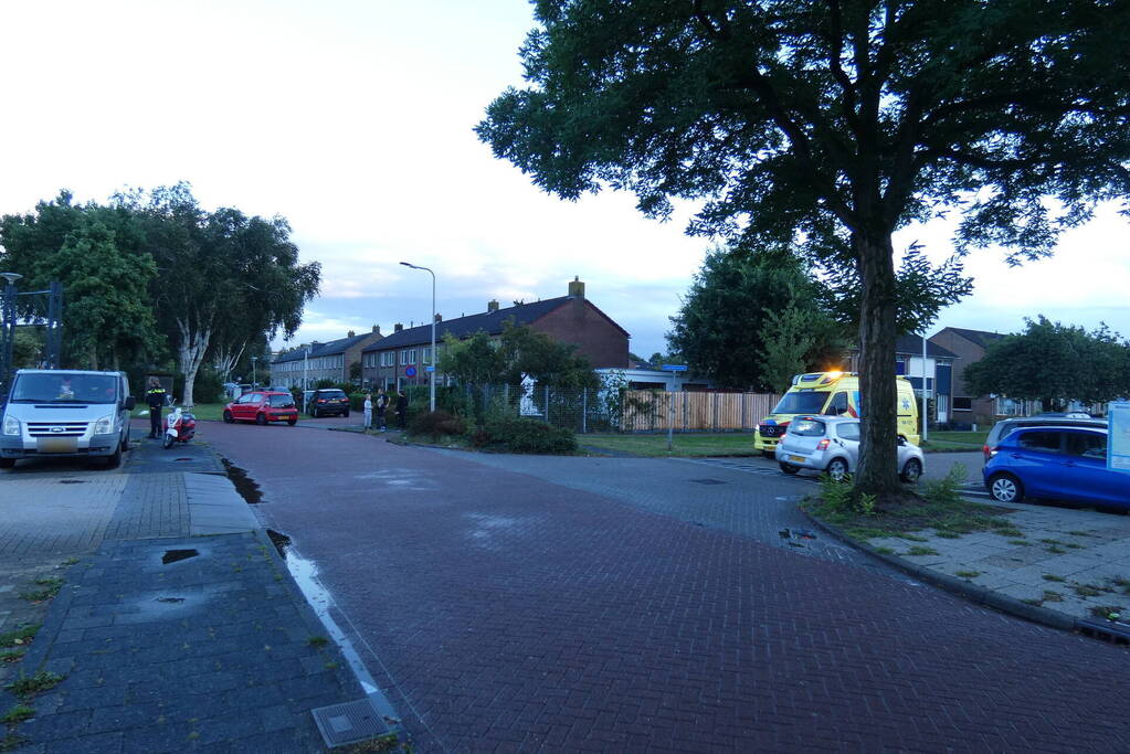 Scooterrijder gecontroleerd na val