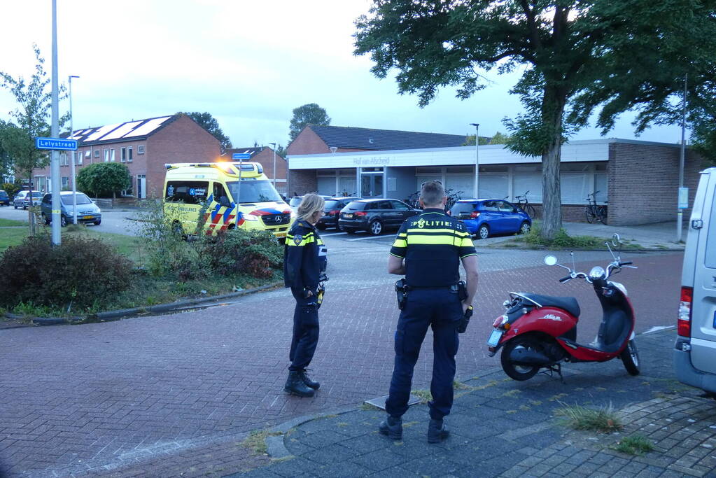 Scooterrijder gecontroleerd na val