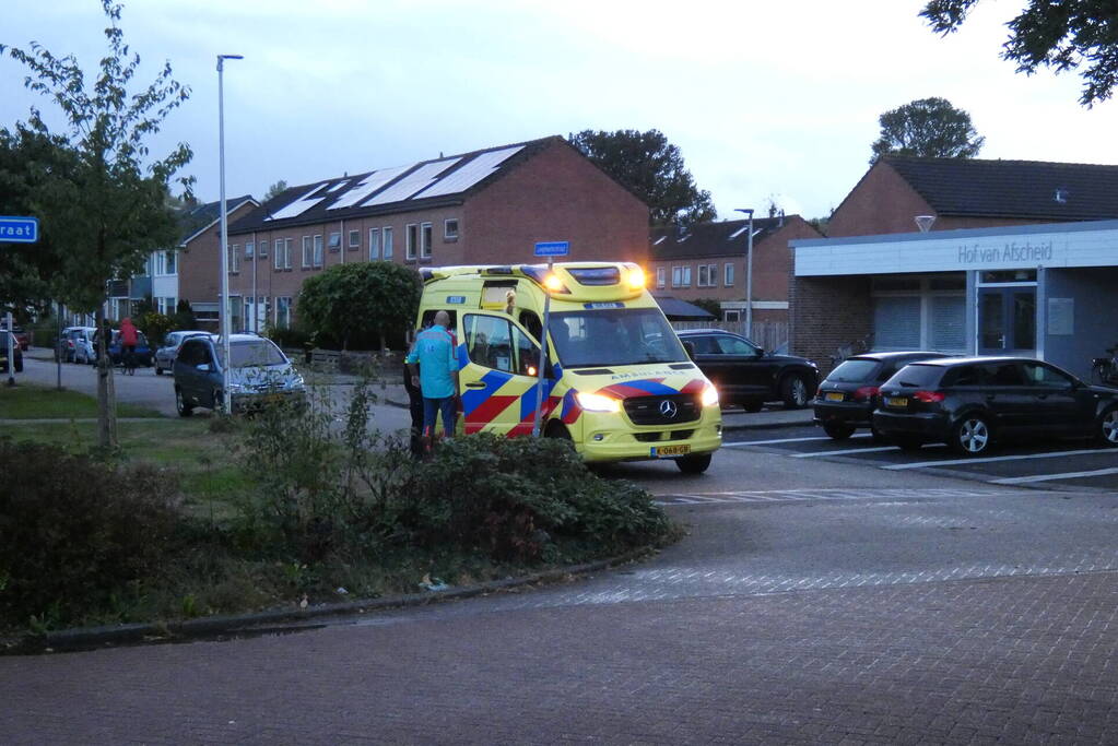 Scooterrijder gecontroleerd na val