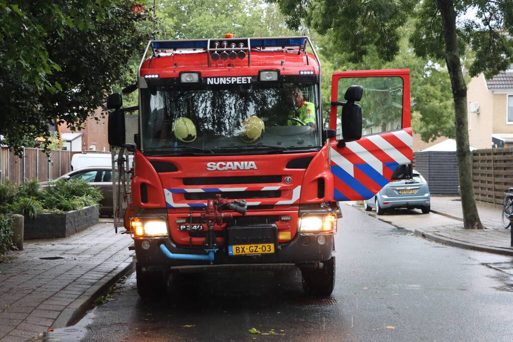 Gebied afgezet wegens stormschade