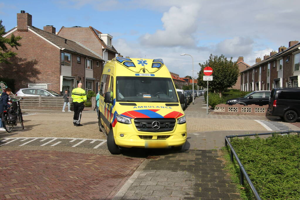 Jonge fietser raakt gewond bij botsing