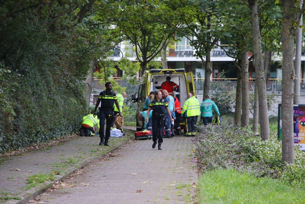 Traumahelikopter ingezet voor incident op straat