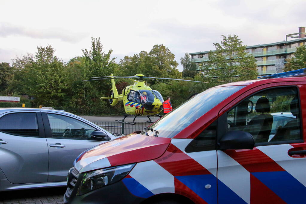 Traumahelikopter ingezet voor incident op straat