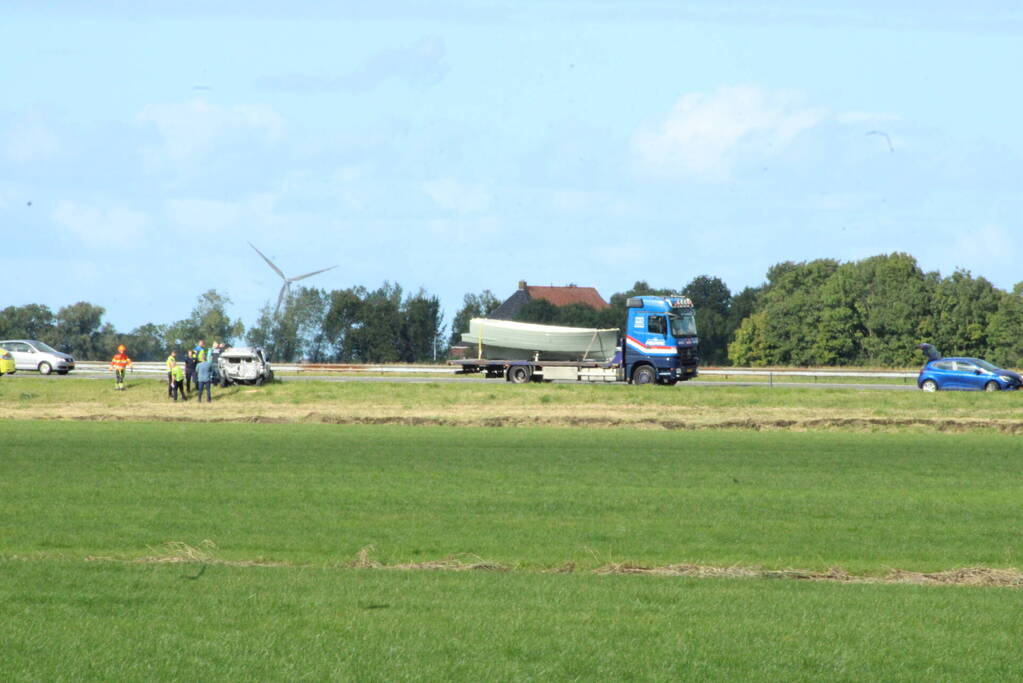 Gewonde bij aanrijding met lijnbus en auto