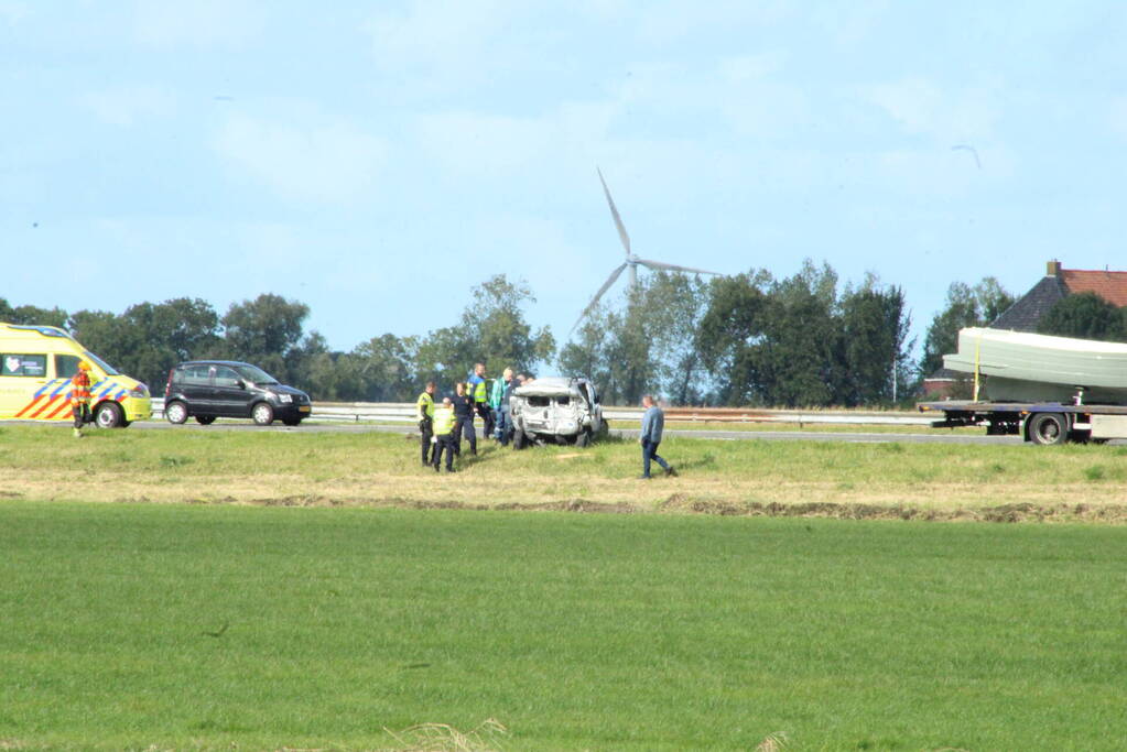 Gewonde bij aanrijding met lijnbus en auto