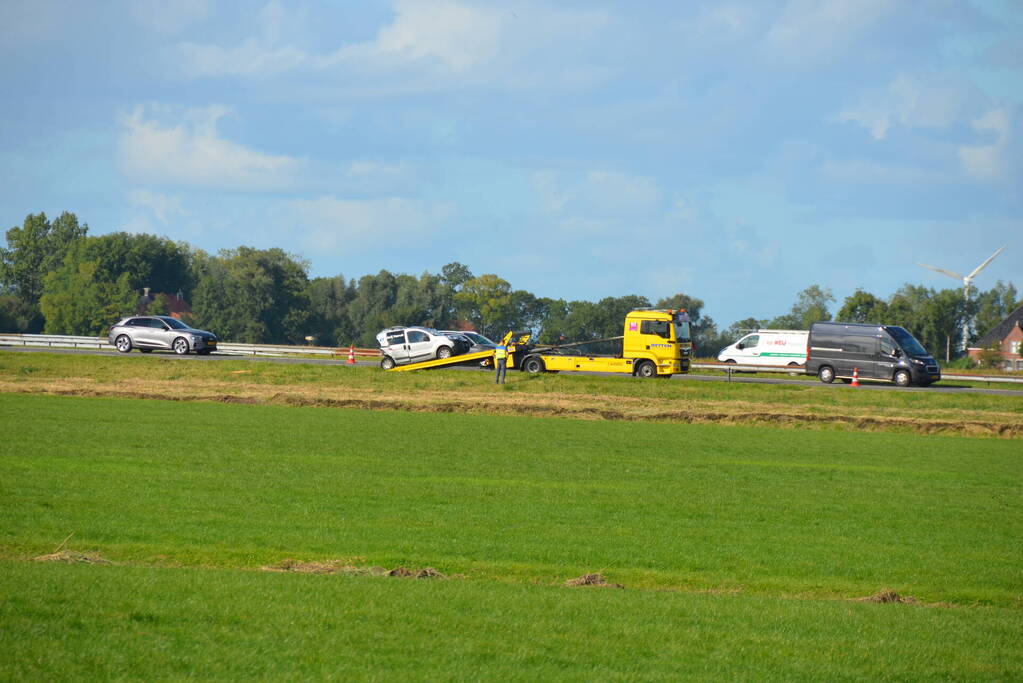 Gewonde bij aanrijding met lijnbus en auto