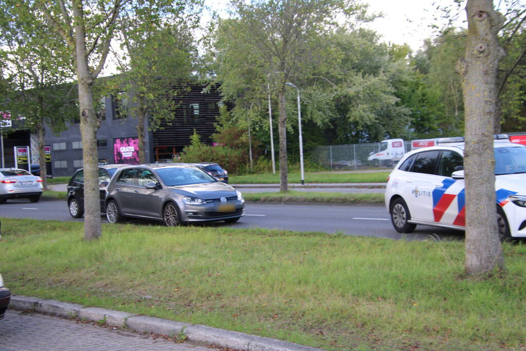 Schade bij kop-staart botsing
