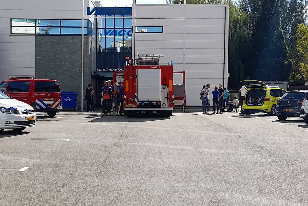 Vrouw gecontroleerd vanwege vreemde lucht