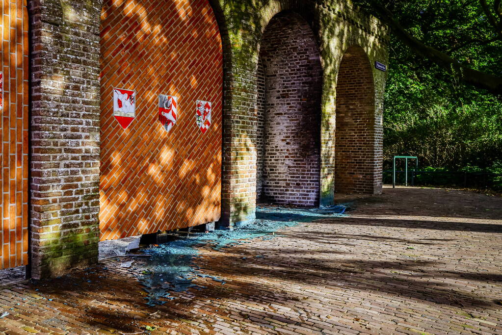 Onderzoek naar brand in stadsmuur