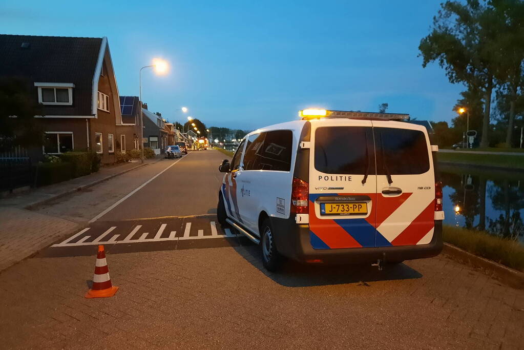 Flinke rookontwikkeling bij uitslaande schuurbrand