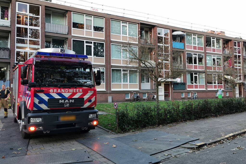 Ontruiming na probleem in afvoer van centrale verwarming