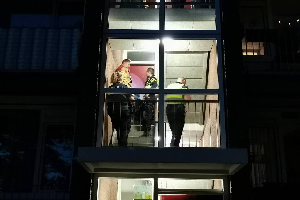 Ontruiming na probleem in afvoer van centrale verwarming