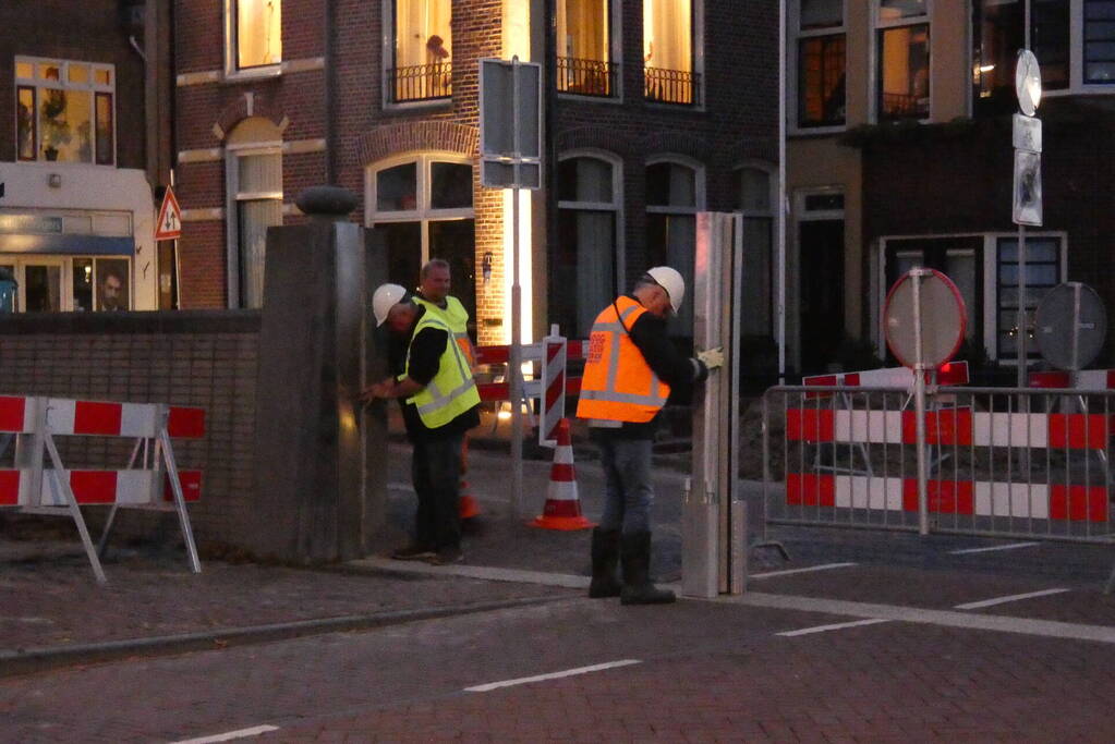 Grote oefening door Hoogwaterbrigade