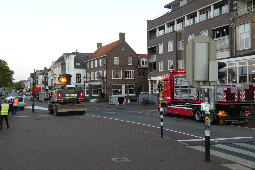 Grote oefening door Hoogwaterbrigade