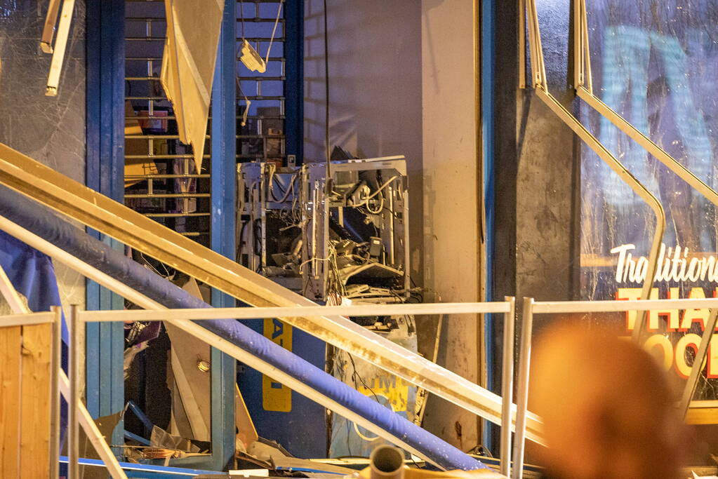 Ravage na plofkraak bij Primera