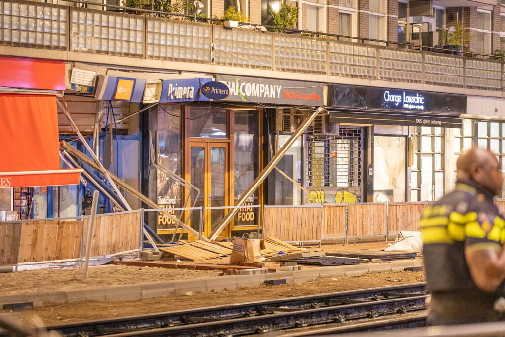 Ravage na plofkraak bij Primera