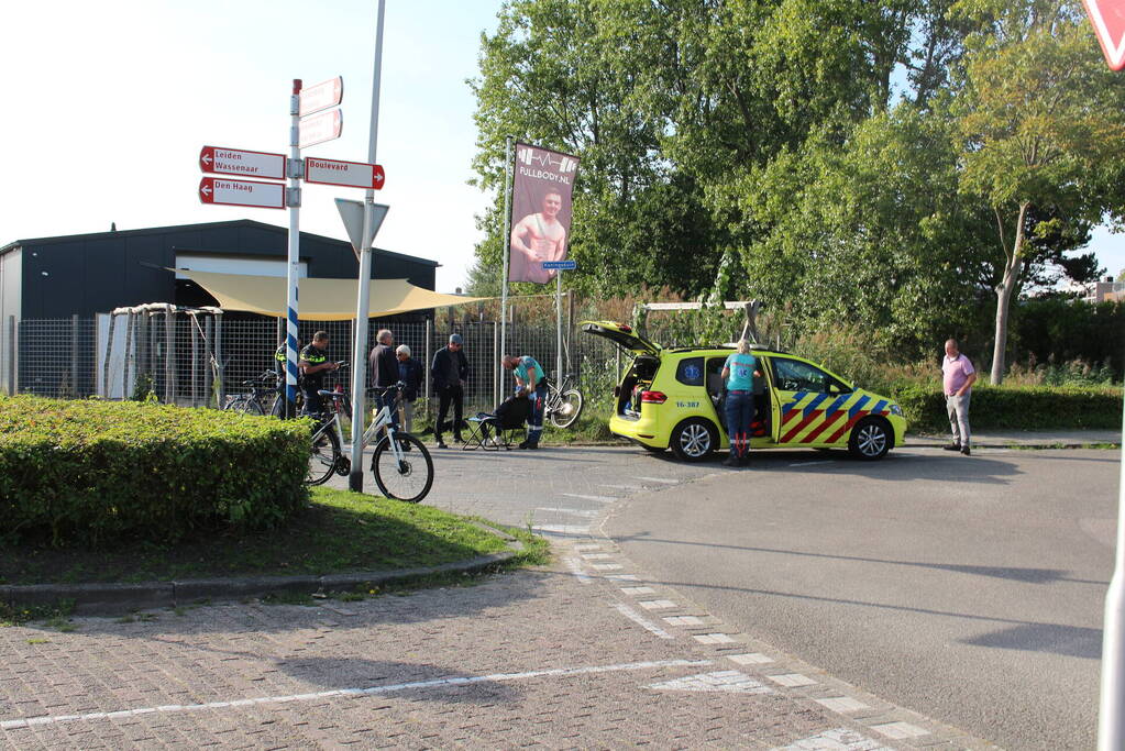 Fietser gewond bij aanrijding met auto