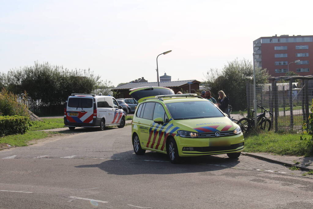 Fietser gewond bij aanrijding met auto