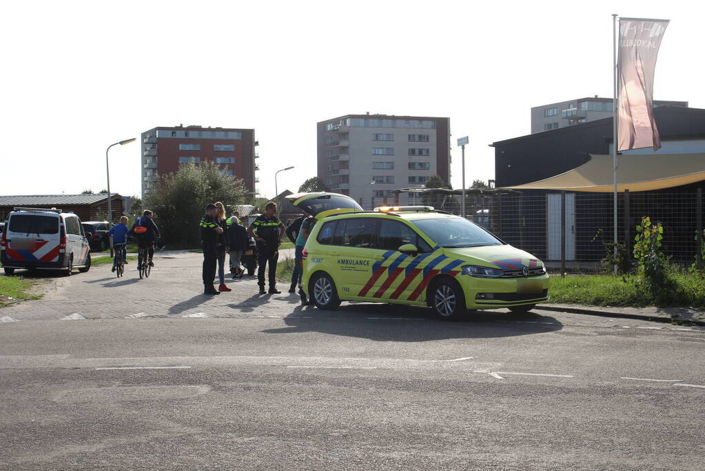Fietser gewond bij aanrijding met auto