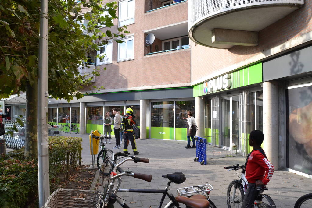Supermarkt ontruimd vanwege gaslucht