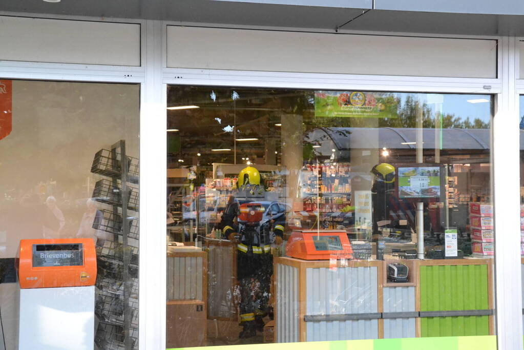 Supermarkt ontruimd vanwege gaslucht