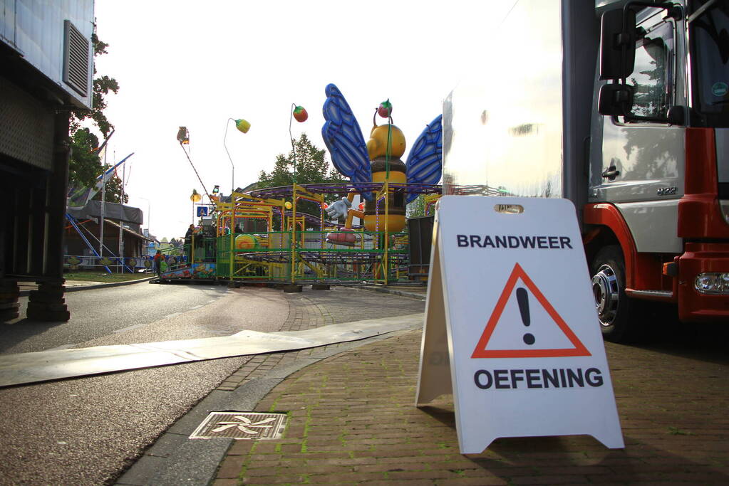 'Family coaster' decor van hulpdienstenoefening