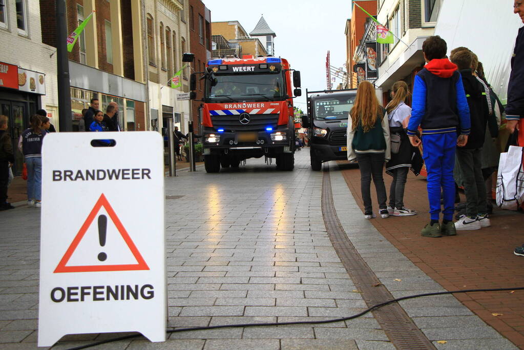 'Family coaster' decor van hulpdienstenoefening
