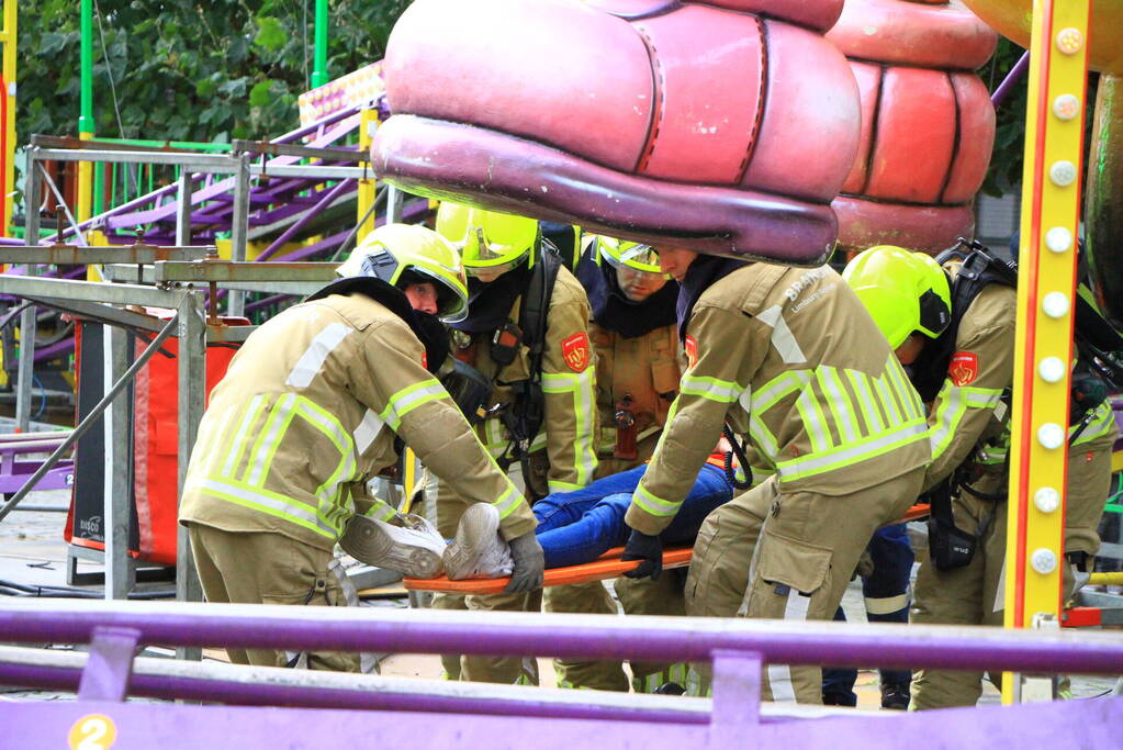'Family coaster' decor van hulpdienstenoefening