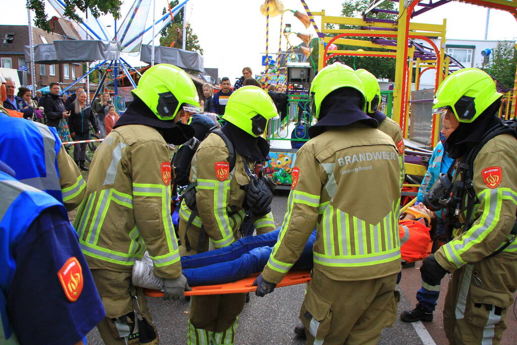 'Family coaster' decor van hulpdienstenoefening