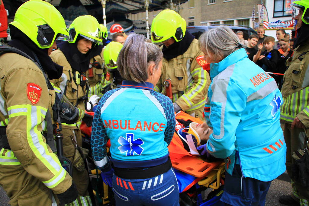 'Family coaster' decor van hulpdienstenoefening