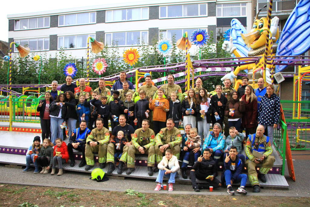 'Family coaster' decor van hulpdienstenoefening