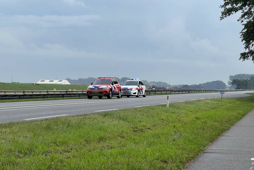 Slachtoffer bekneld bij verkeersongeval