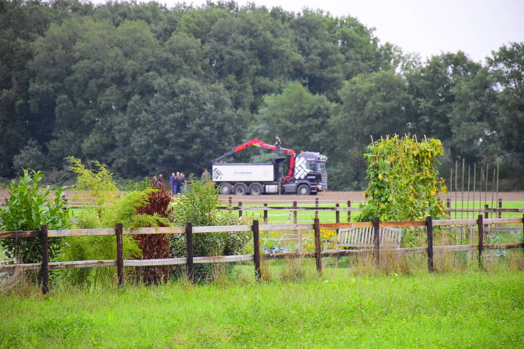 Vliegtuigbom gevonden in weiland