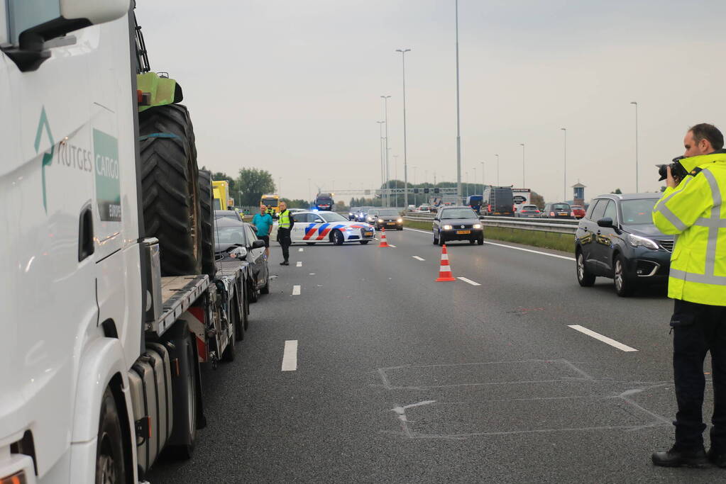 Gewonde bij ongeval op snelweg