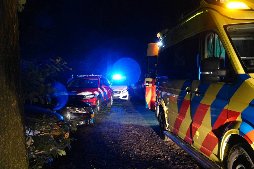 Explosie bij brand op jacht