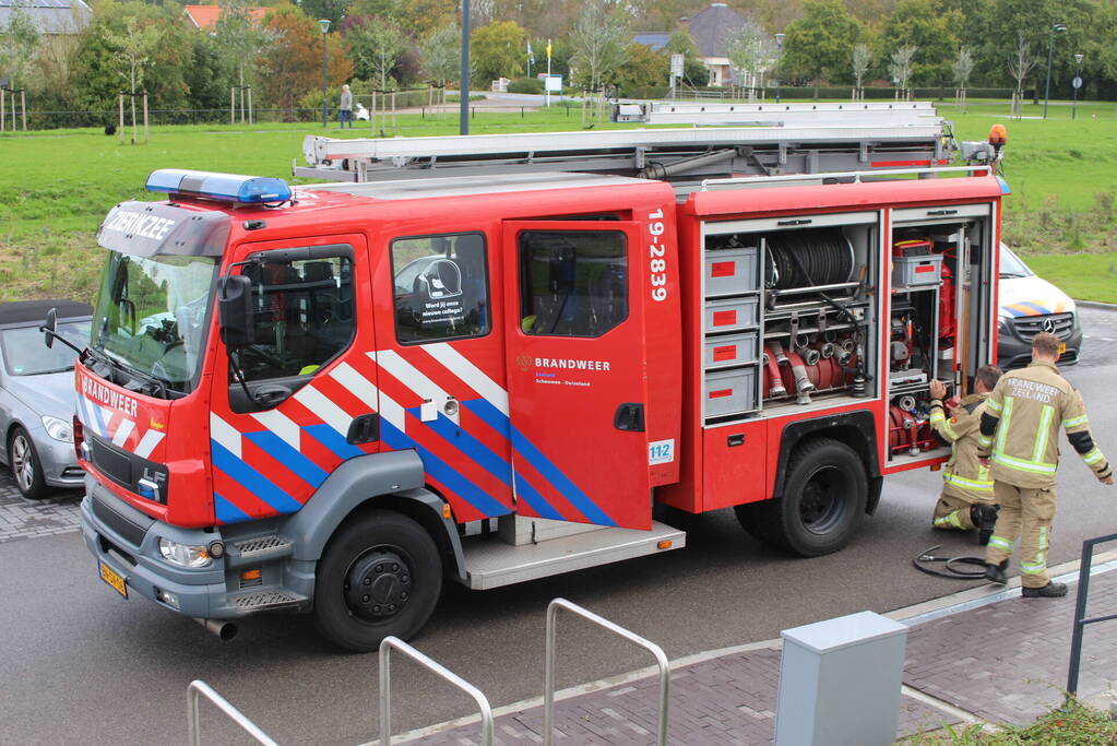 Geen gehoor bij woning, brandweer verleent toegang