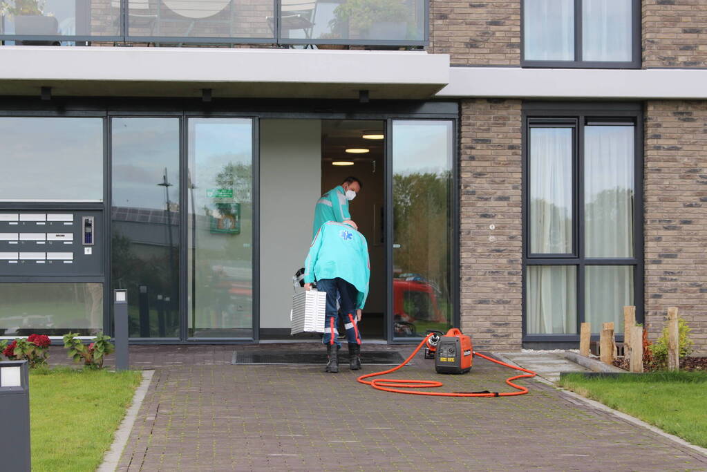 Geen gehoor bij woning, brandweer verleent toegang