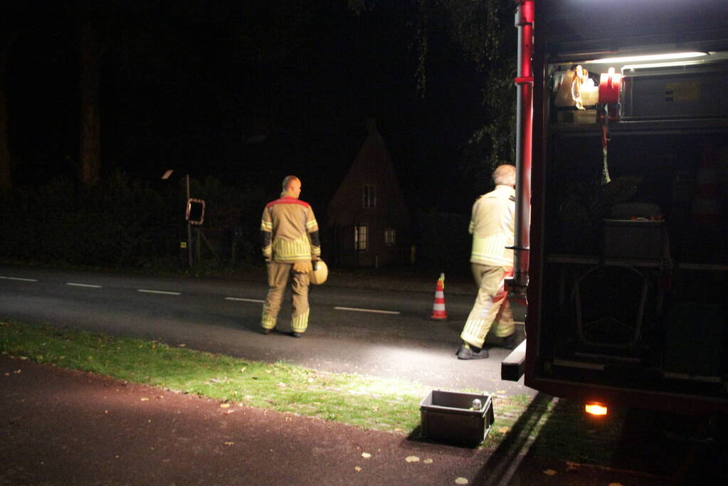Leiding breekt bij kraan in woonboerderij