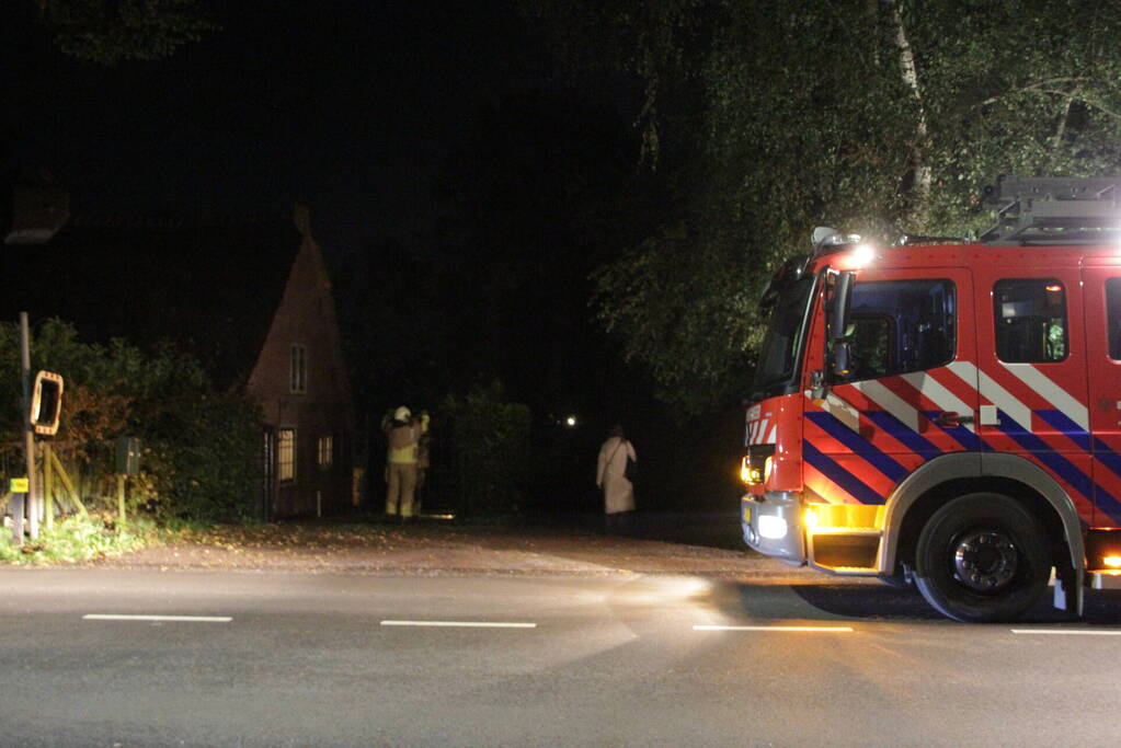 Leiding breekt bij kraan in woonboerderij