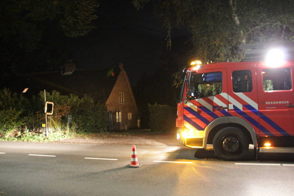 Leiding breekt bij kraan in woonboerderij