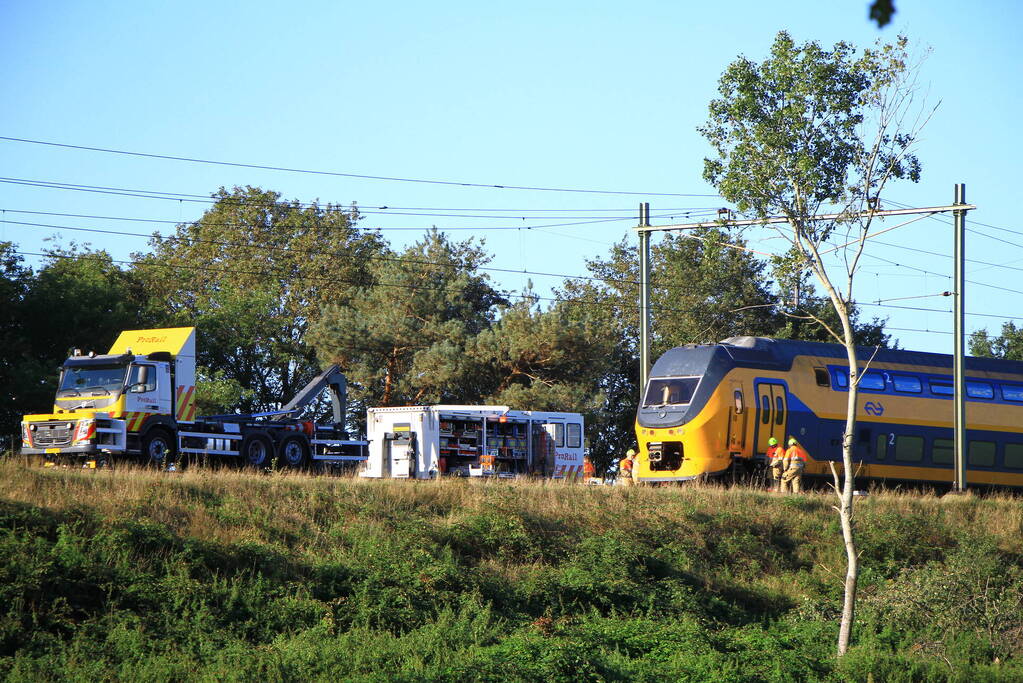 Hersporen gestart nadat trein met 250 passagiers ontspoort