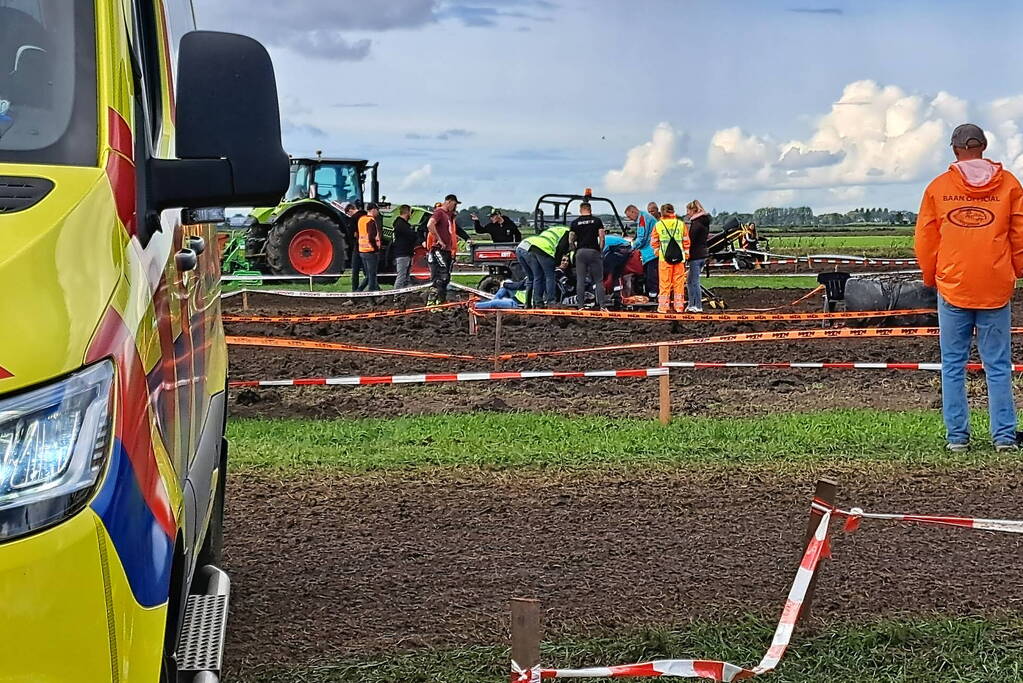 Motorcrosser gewond na ongeval op evenement