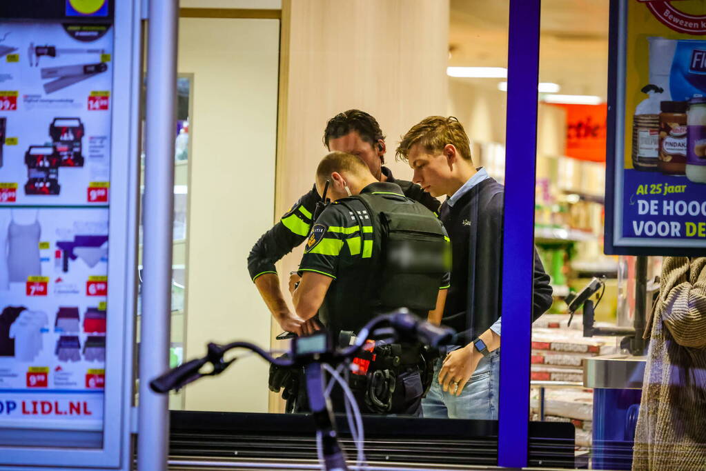 Overval op supermarkt Lidl