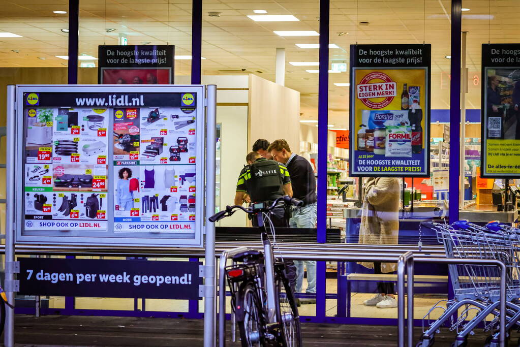 Overval op supermarkt Lidl