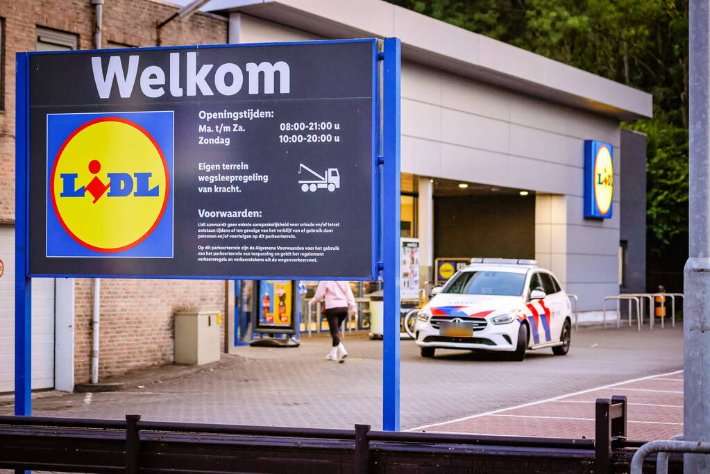Overval op supermarkt Lidl