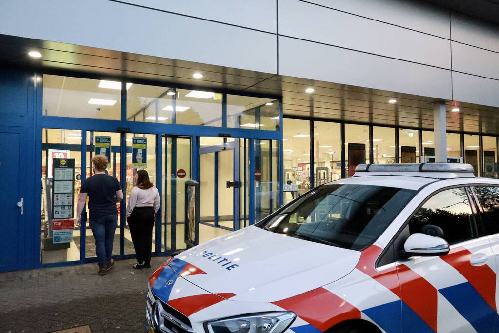 Overval op supermarkt Lidl