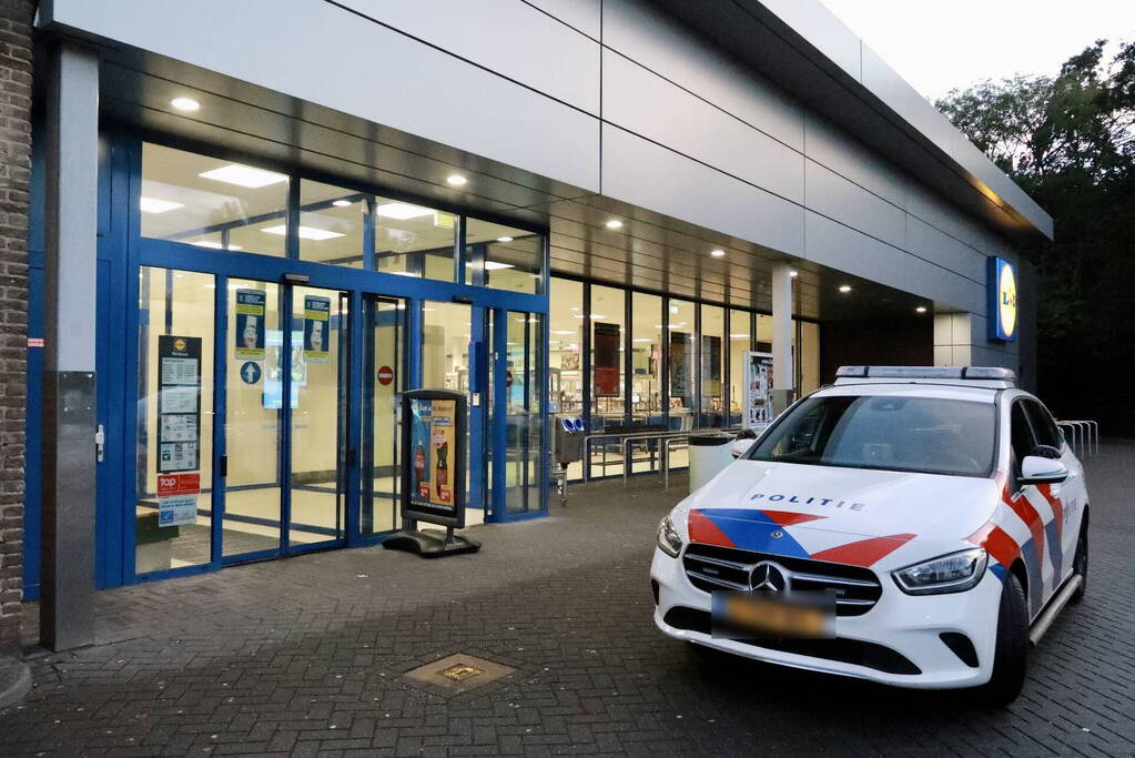 Overval op supermarkt Lidl