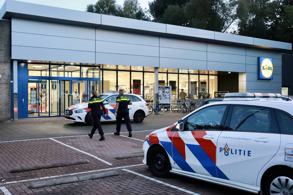 Overval op supermarkt Lidl